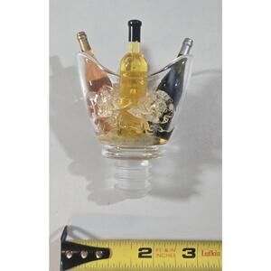 Mini Wine Bucket Bottle Stopper Wine Decanter Liquor Fun Play